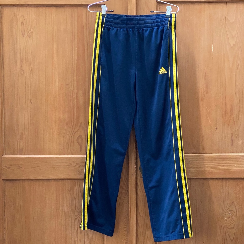 Adidas Youth Warm-up Pants Sz Lg